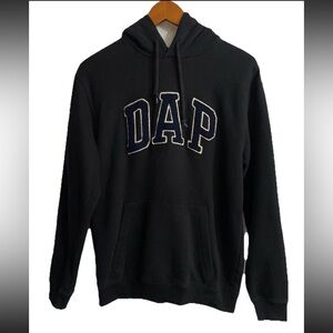 GAP x Dapper Dan DAP True Black Limited Edition Hoodie Sweatshirt Mens Size XS